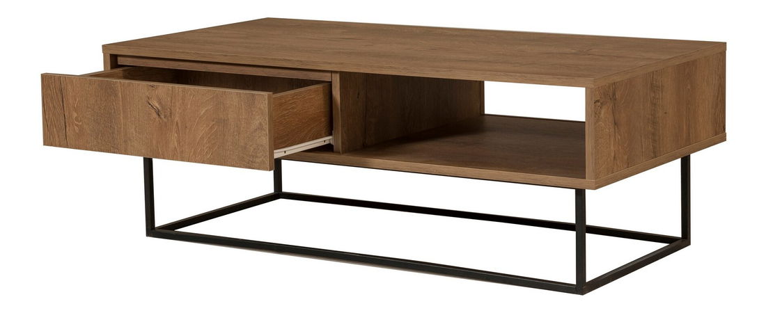 Set za dnevni boravak Laxi 1 (orah + crna)