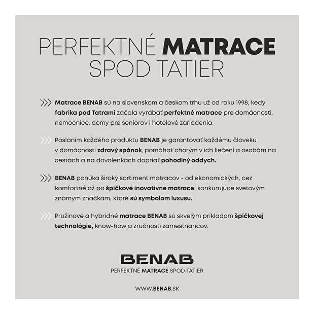 Penový matrac Benab Taranis Optimal 200x90 cm (T5)