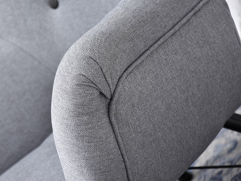 Relaxačné kreslo Dawntawn (biela + čierna)