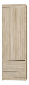 Dulap de haine Elanor III (stejar sonoma)