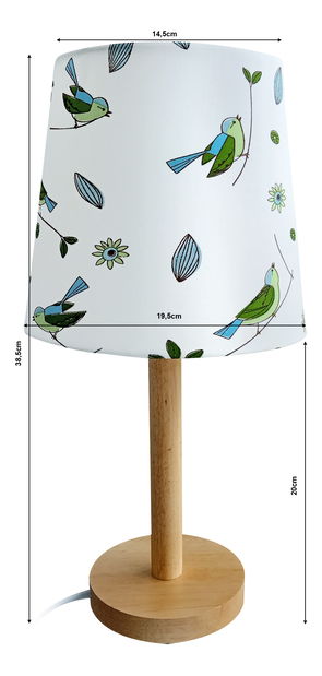 Stolná lampa Quinn typ 7