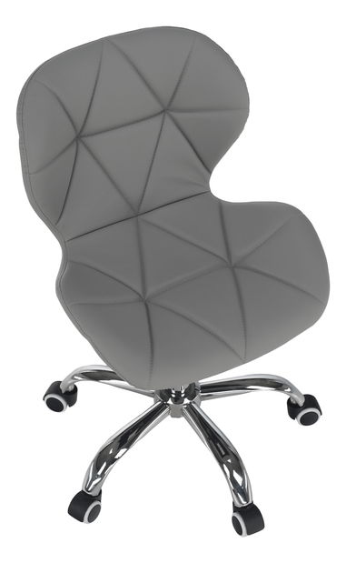 Irodai fotel Asher (szürke + króm)