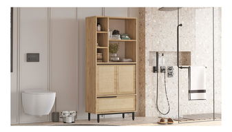 Dulap baie Otto 9 (nuc + stejar)