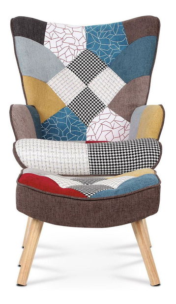 Fotel zsámollyal Armamentos (sokszínű)