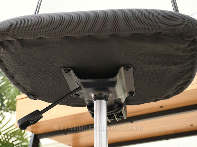 Stolica Liger (grafit + bijela + crna)