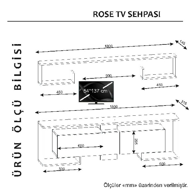 Set za dnevni boravak Roma (bijela + orah)