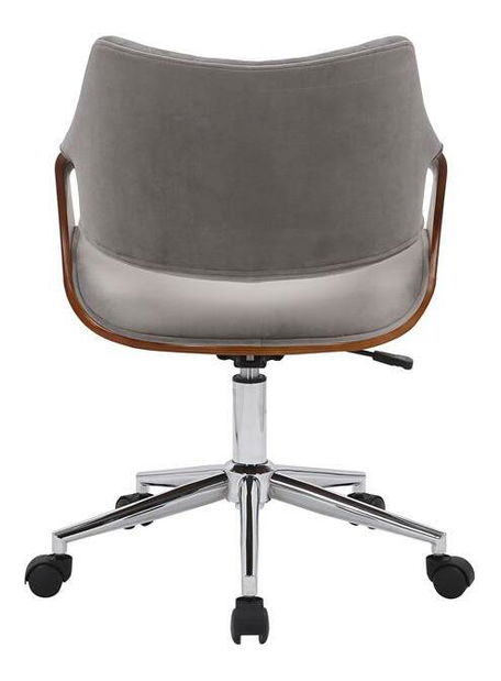 Uredska fotelja Cassey (orah + siva)