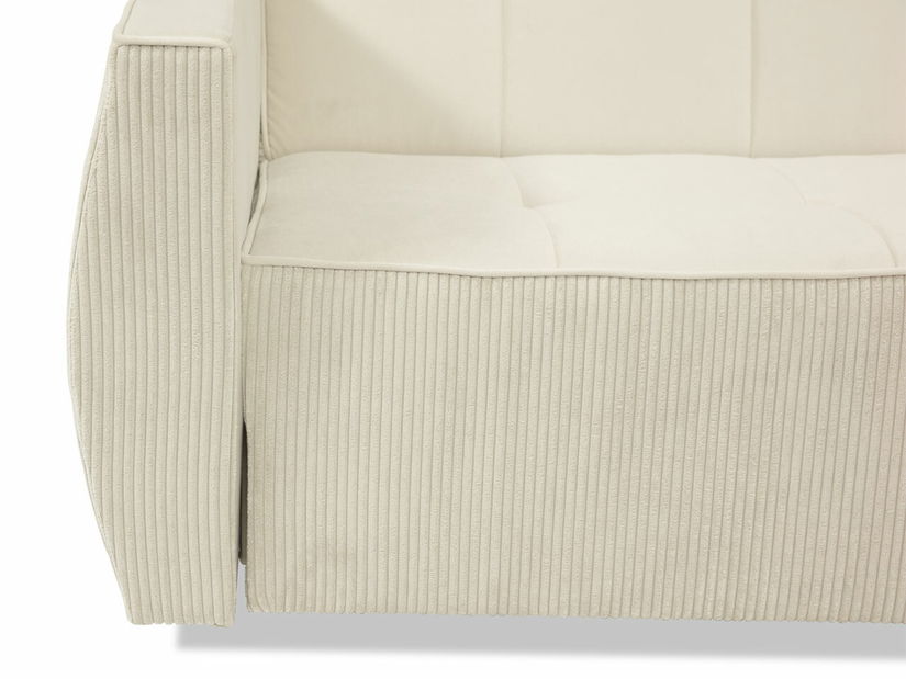 Canapea extensibilă Pexalo (maro) (cu sp. depozitare)