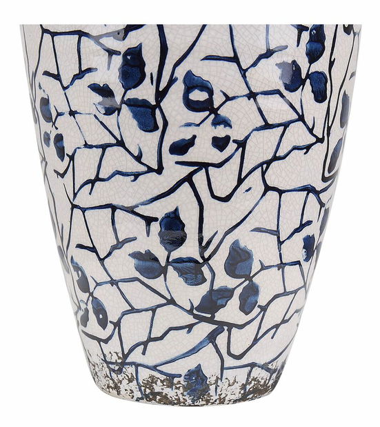 Vaza 20 cm Malzia (bijela + plava)