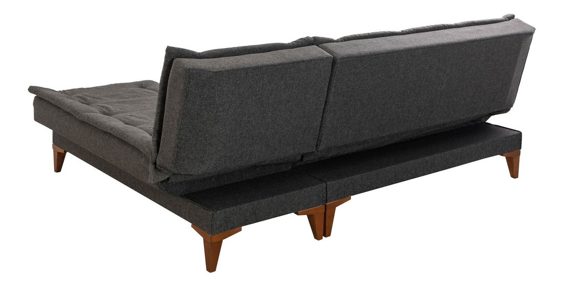 Rohová sedačka Santic (antracit)