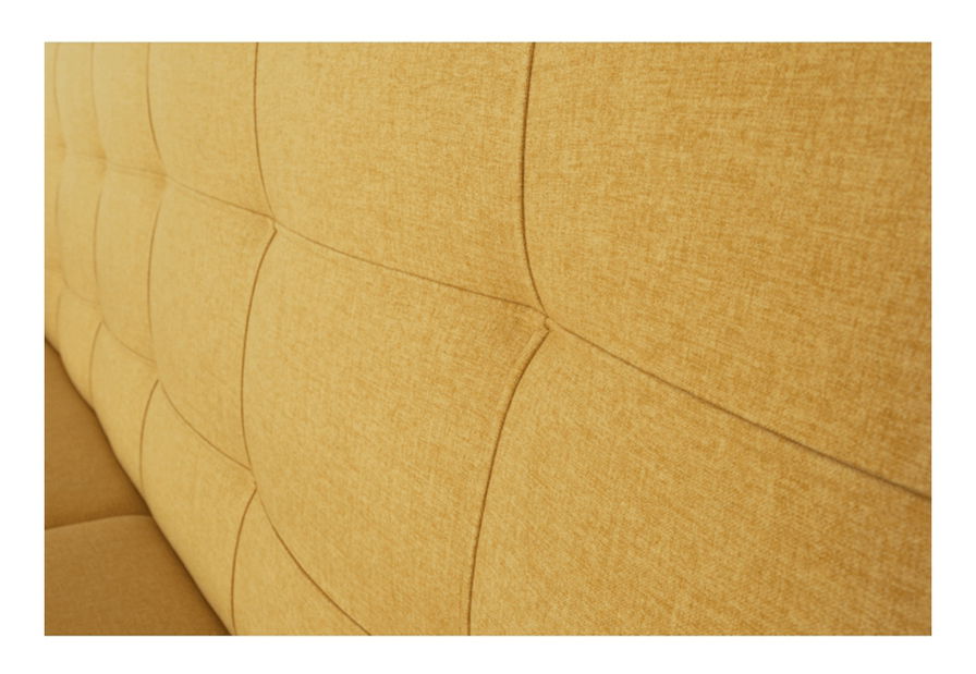 Háromszemélyes kanapé Armendia (mustár)