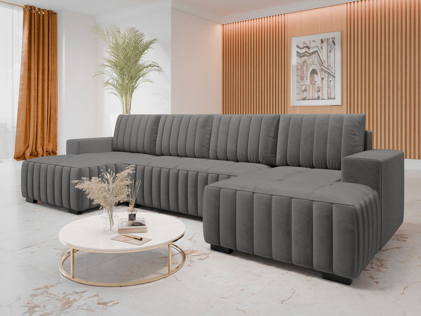 Kutna garnitura U Presto U (siva)