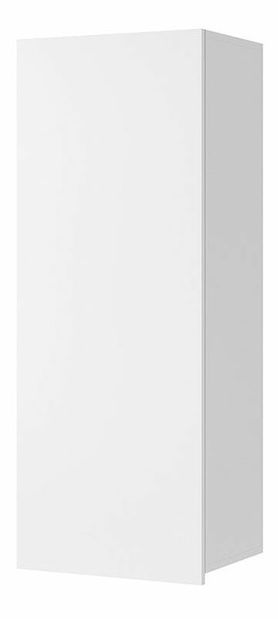 Zidni gornji ormarić Multiline 40 G-72 F (bijeli sjaj + siva) *rasprodaja