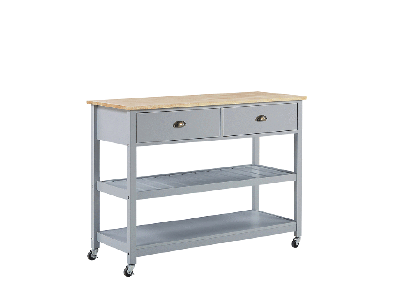 Cărucior servire NOIDA (gri)