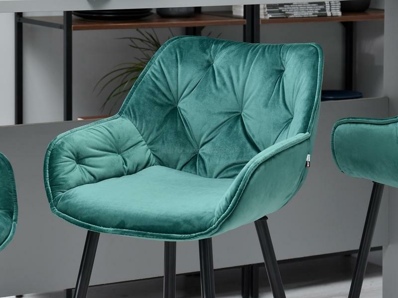 Scaun Lars (verde + negru)