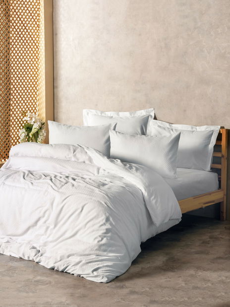 Posteľná bielizeň 200 x 220 cm Pleiada (biela)