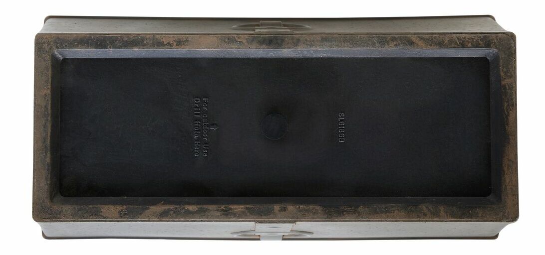 Set 2 buc ghiveci flori Piri (maro)