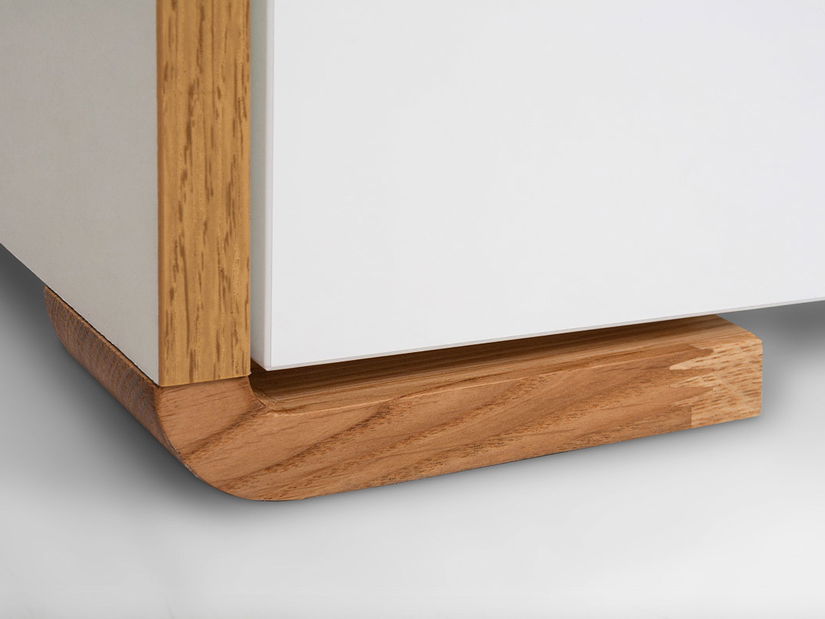 Vitrína BRW Bari REG1W1DL (L) (s osvetlením)