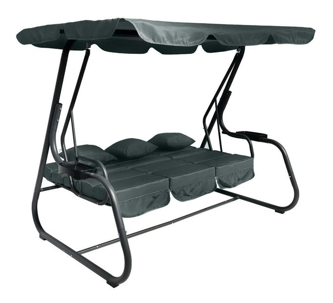 Balansoar de grădină Maja (gri închis)