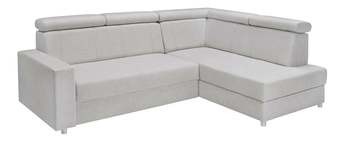 Rohová sedačka BRW Lone 2F.RECBK (sivá) (P)