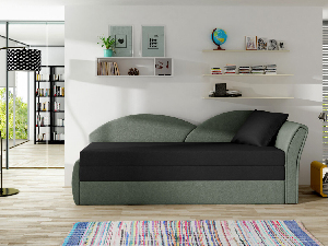 Sofa Agira (zelena + crna) (D)