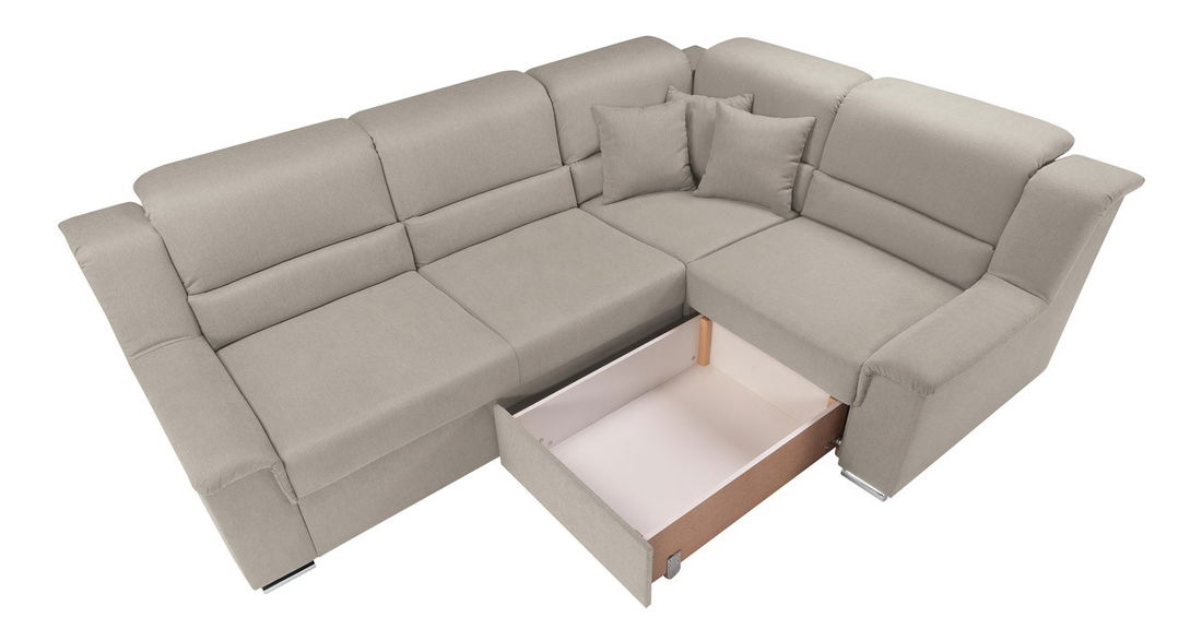 Rohová sedačka BRW Anis 2F.RECBK (béžová) (P)