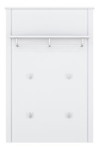Vešiakový panel 80 cm Otis 80 (biela)