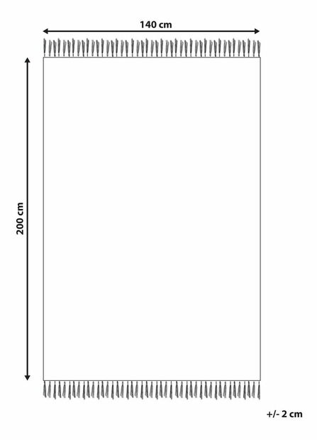 Covor 140 x 200 cm Niksa (multicolor)