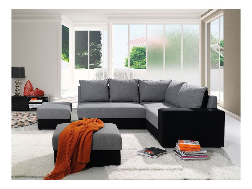 Colțar Artes (gri + negru)