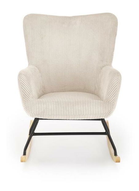 Fotelja za ljuljanje Belveder (krem)