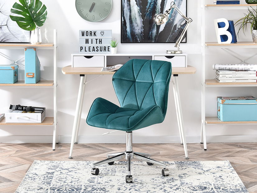 Fotoliu Velma M (turcoaz + negru)