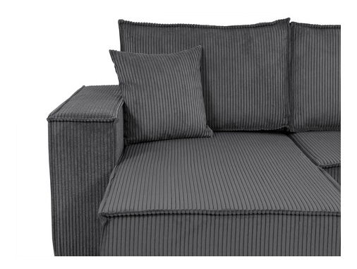 Colțar în formă de U Keklat U S (crem + Negru) (cu sp. depozitare)