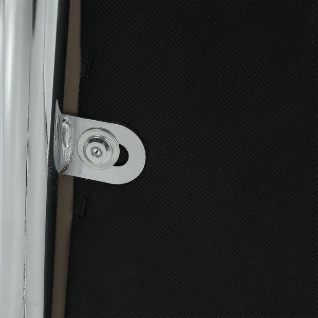 Scaun de sufragerie Santa new (maro + bej + Crom)