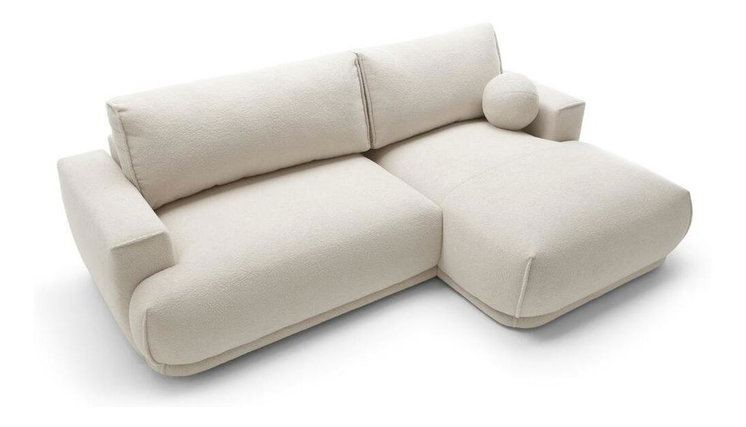 Sarokkanapé Dita mini (J) (krém + fekete)