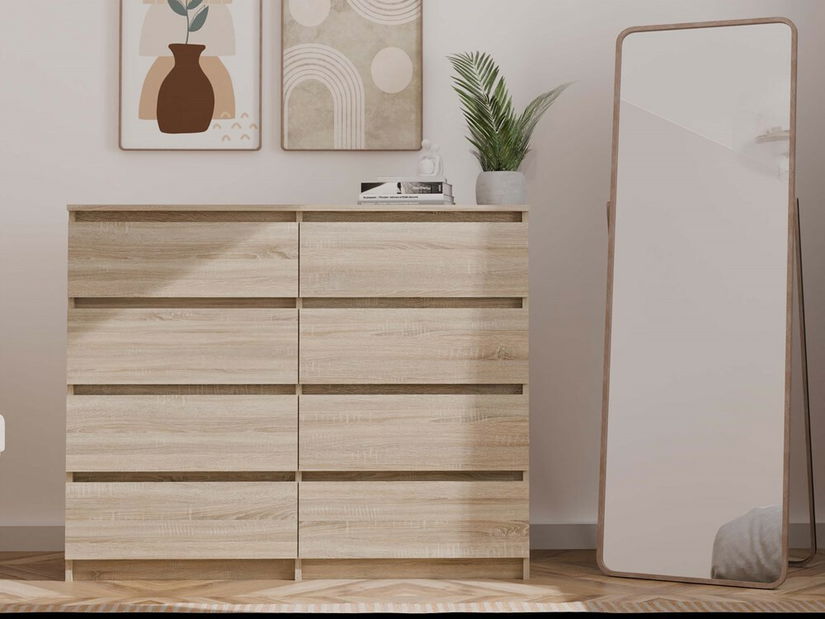 Komód Musecalo 7 120 (szonoma tölgy)