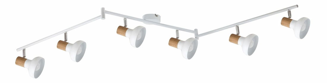 Bodové svietidlo Holly 5948 (biela + buk)