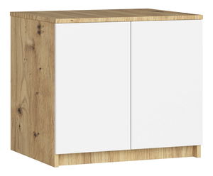 Suprastructură dulap Desairado (stejar artisan + alb)