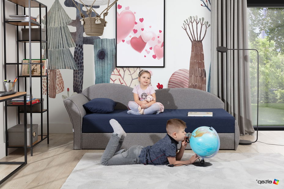 Sofa Agira (zelena + crna) (D)