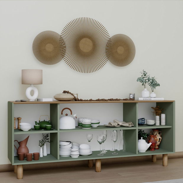 Komód Bohsody K (zöld)