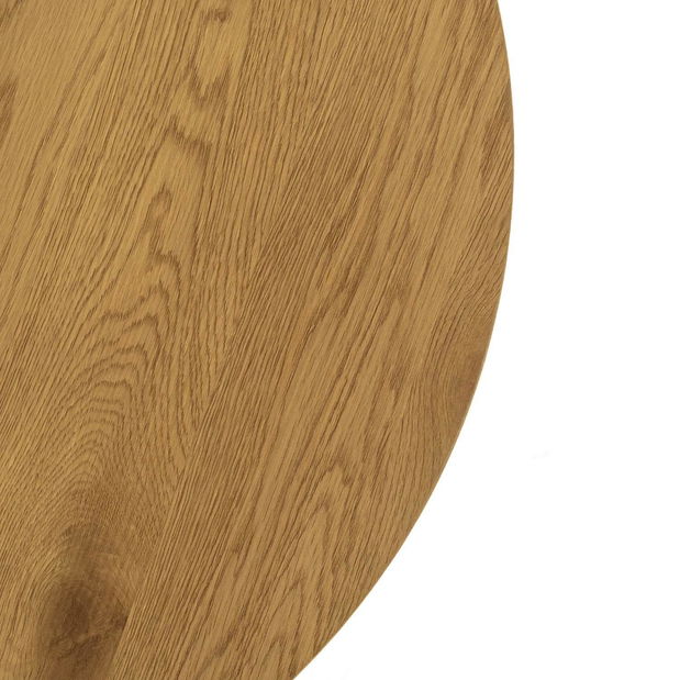 Stolić za kavu Hubiera (zlatni hrast + crna) 