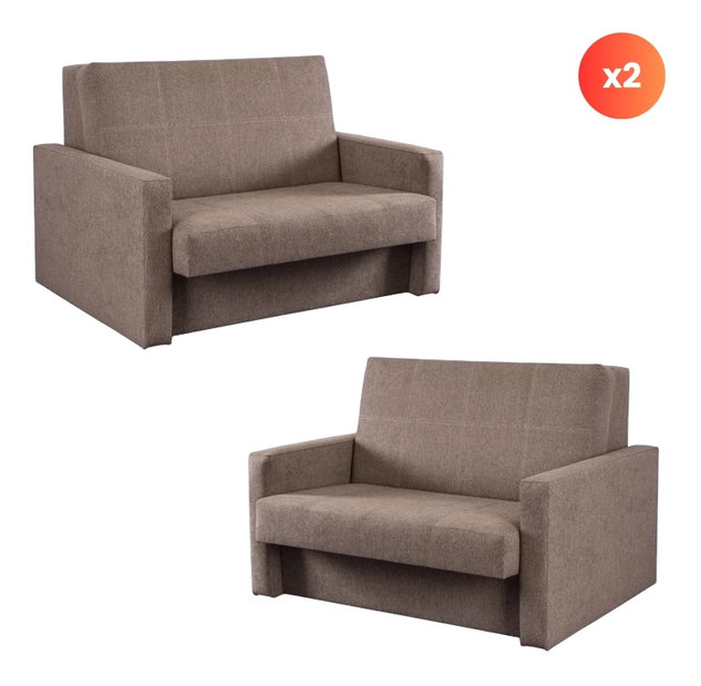 Rozkladacie kreslo 2 ks- Mebel Elite