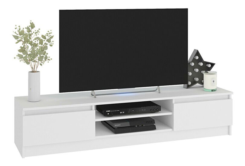 Mobilier camera de zi Megaherzios (alb) (fără iluminat)