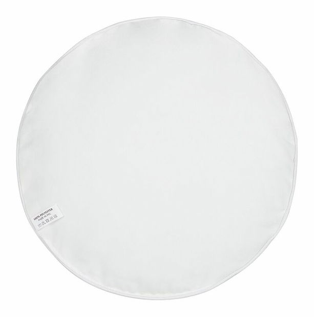 Sada 2 ozdobných vankúšov ⌀ 40 cm Valso (sivá)