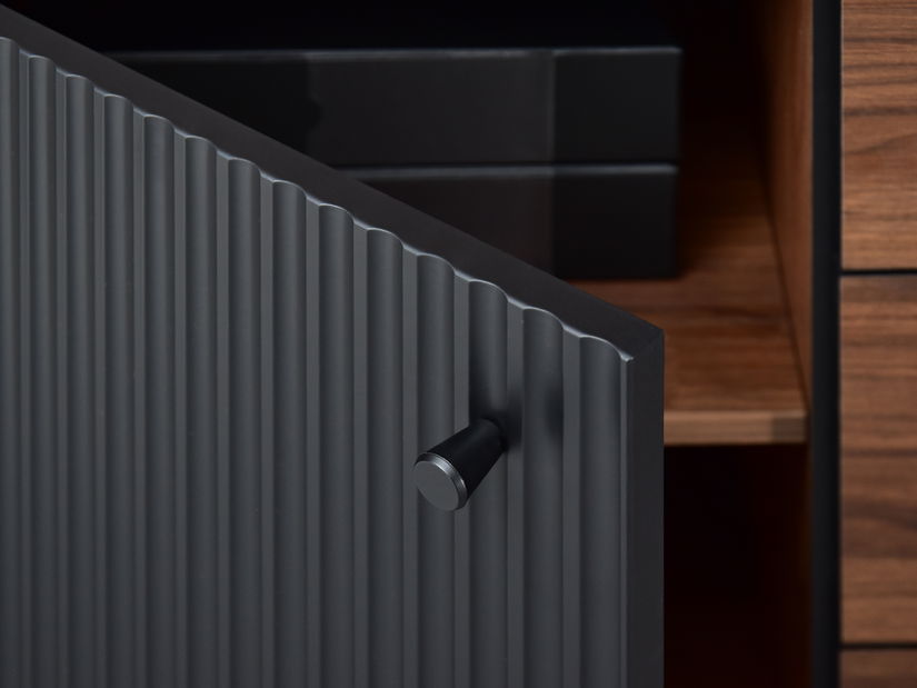 Regál Protegidas P04 (čierna)