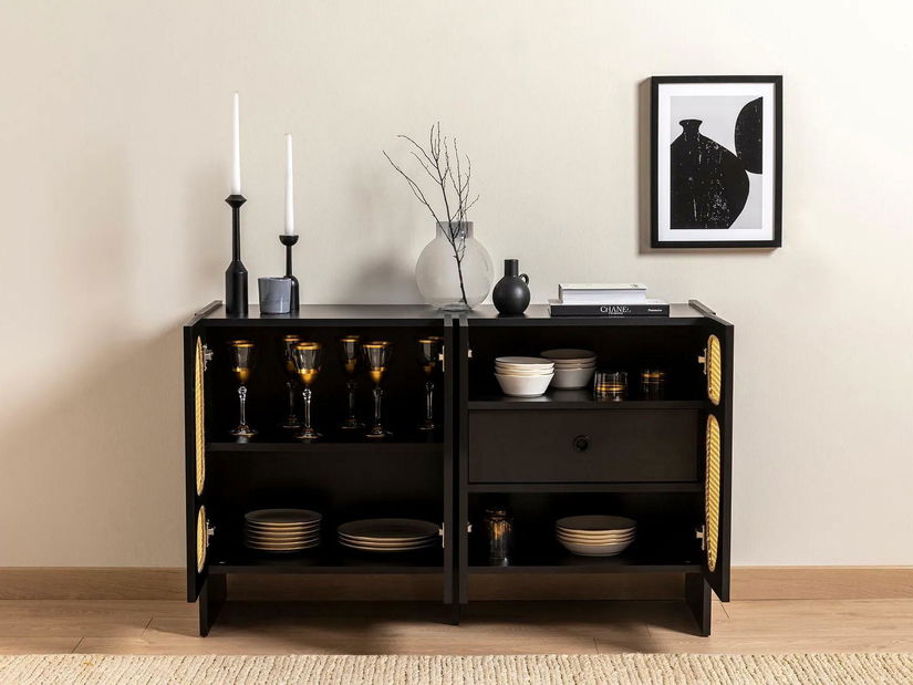 Szekrény Dodoka 2 (fekete) 