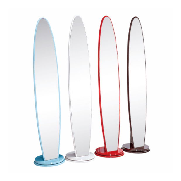 Stojanové zrkadlo NM-622 Tanar (červená)