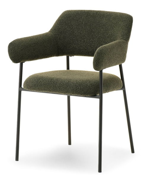 Scaun sufragerie Exigente (verde + negru)