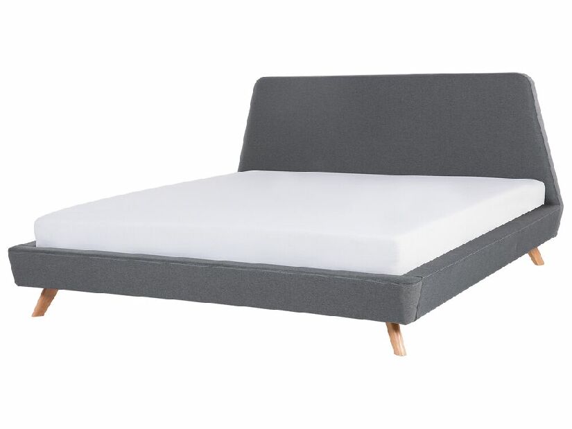 Bračni krevet 180 cm Ventura (siva) (s podnicom)