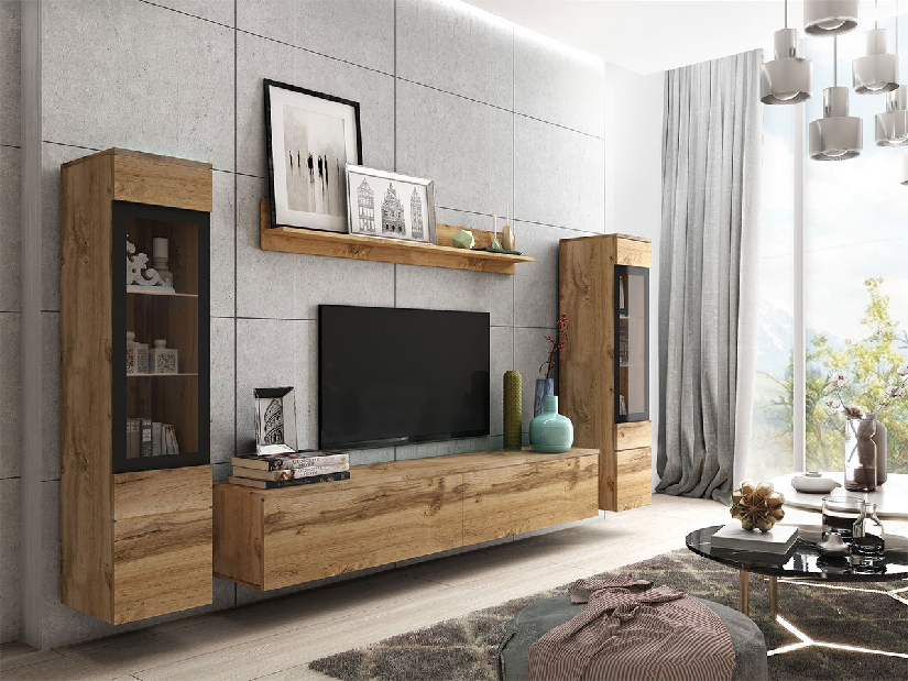 Mobilier living Selwyn II (wotan) (fără iluminat)