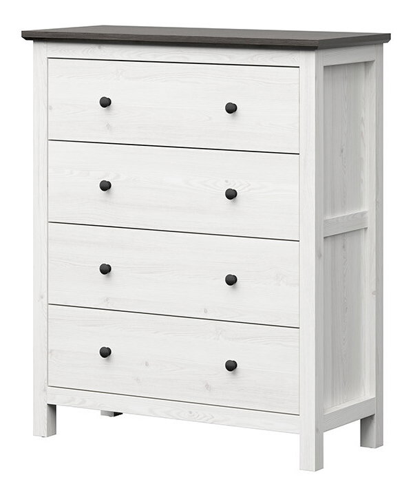 Komód Hesen KOM4S/12/10 (világos sibiu vörösfenyő + fenyő larico)